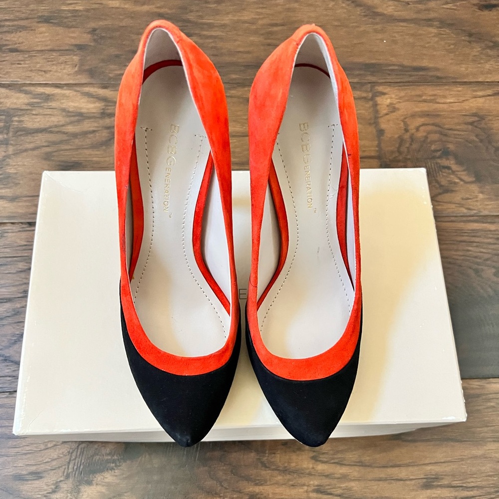 BCBGeneration PANDEE Platform Heels - Sz 7M - Picture 3 of 10